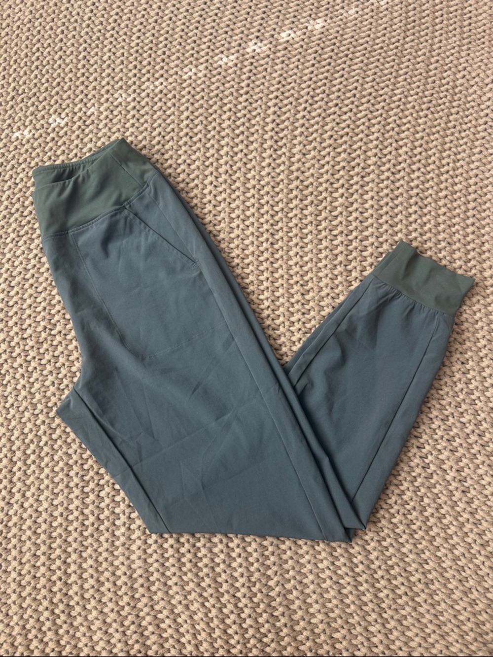 CRZ YOGA Olive Green High-Waist Joggers Women’s Size XS 0/2